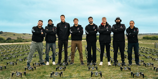 DRONE LIGHT SHOW team